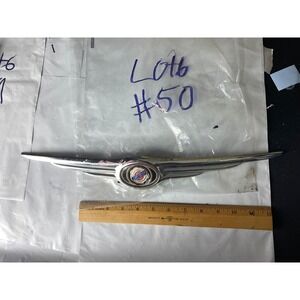 Chrysler Winged Emblem Rear Trunk Lid Chrome Badge OEM